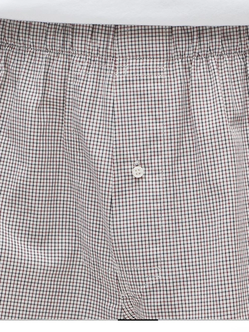 J. Crew Men's Woven Boxer Shorts 3-Pack — candy canes and Santa dogs